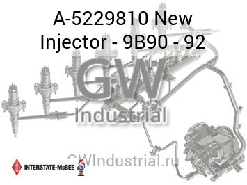 New Injector - 9B90 - 92 — A-5229810