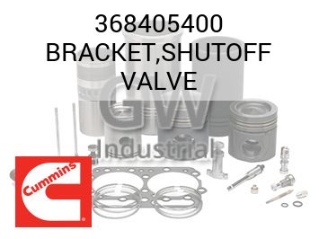 BRACKET,SHUTOFF VALVE — 368405400