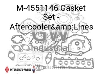 Gasket Set - Aftercooler&Lines — M-4551146