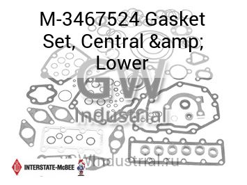 Gasket Set, Central & Lower — M-3467524