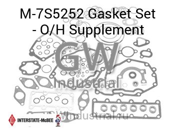Gasket Set - O/H Supplement — M-7S5252