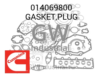 GASKET,PLUG — 014069800