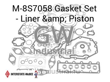 Gasket Set - Liner & Piston — M-8S7058
