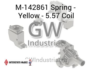 Spring - Yellow - 5.57 Coil — M-142861