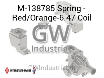 Spring - Red/Orange-6.47 Coil — M-138785