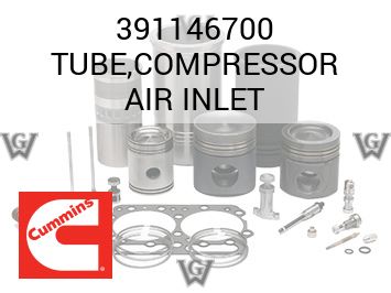 TUBE,COMPRESSOR AIR INLET — 391146700