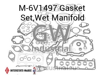 Gasket Set,Wet Manifold — M-6V1497