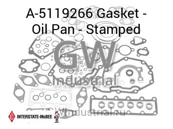 Gasket - Oil Pan - Stamped — A-5119266