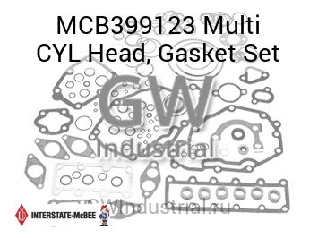 Multi CYL Head, Gasket Set — MCB399123