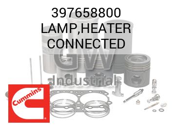 LAMP,HEATER CONNECTED — 397658800