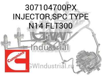 ФОРСУНКА SPC TYPE N14 FLT300
