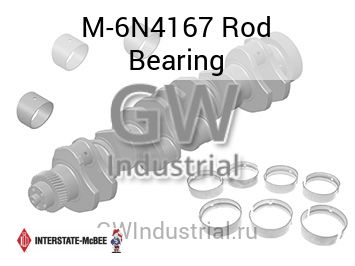 Rod Bearing — M-6N4167