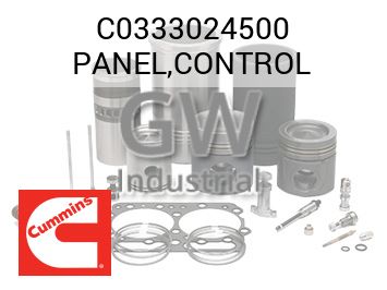 PANEL,CONTROL — C0333024500