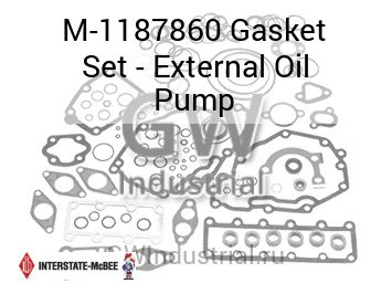 Gasket Set - External Oil Pump — M-1187860