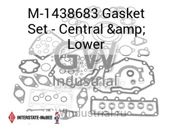 Gasket Set - Central & Lower — M-1438683