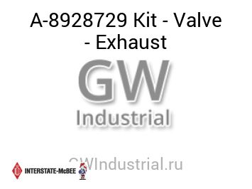 Kit - Valve - Exhaust — A-8928729