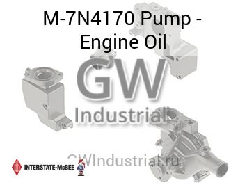 Pump - Engine Oil — M-7N4170