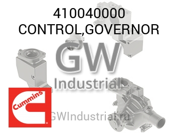 CONTROL,GOVERNOR — 410040000