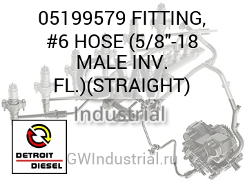 СОЕДИНЕНИЕ (ШЛАНГ «ПАПА») #6 5/8
