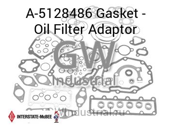 Gasket - Oil Filter Adaptor — A-5128486