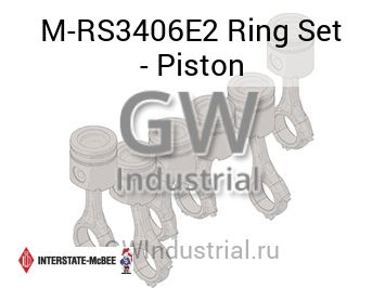 Ring Set - Piston — M-RS3406E2