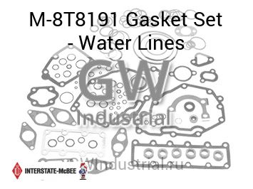Gasket Set - Water Lines — M-8T8191
