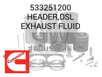 HEADER,DSL EXHAUST FLUID — 533251200