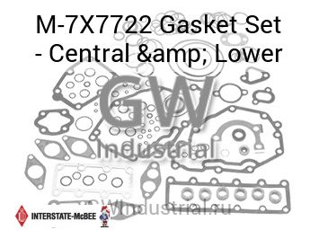Gasket Set - Central & Lower — M-7X7722