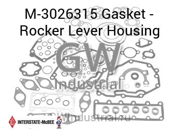 Gasket - Rocker Lever Housing — M-3026315