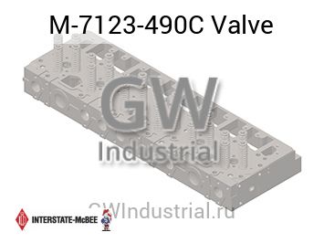 Valve — M-7123-490C