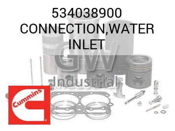 CONNECTION,WATER INLET — 534038900