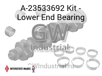 Kit - Lower End Bearing — A-23533692