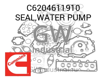 SEAL,WATER PUMP — C6204611910
