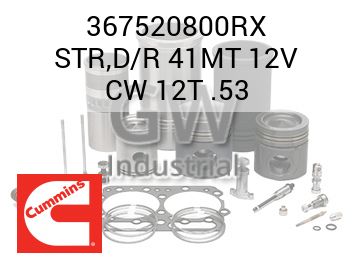 СЕТЧАТЫЙ ФИЛЬТР D/R 41MT 12V CW 12T 53