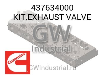 KIT,EXHAUST VALVE — 437634000