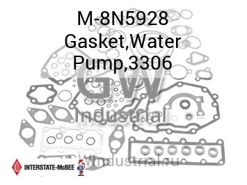 Gasket,Water Pump,3306 — M-8N5928