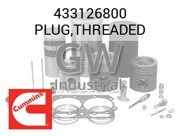 PLUG,THREADED — 433126800