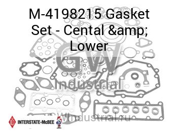 Gasket Set - Cental & Lower — M-4198215