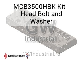Kit - Head Bolt and Washer — MCB3500HBK