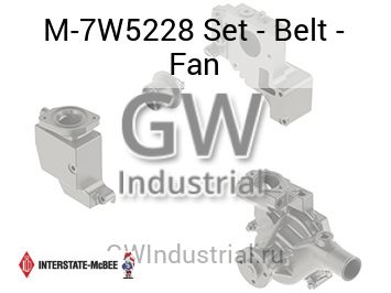 Set - Belt - Fan — M-7W5228