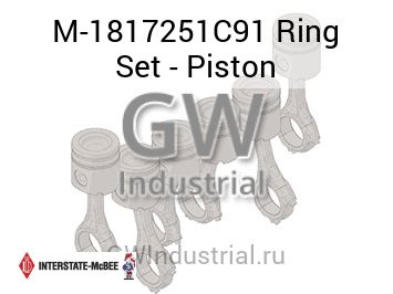 Ring Set - Piston — M-1817251C91