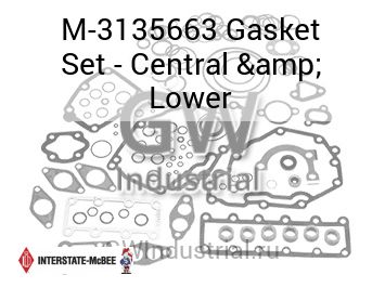 Gasket Set - Central & Lower — M-3135663