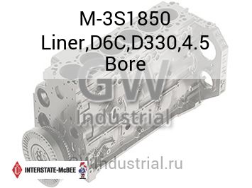 Liner,D6C,D330,4.5 Bore — M-3S1850