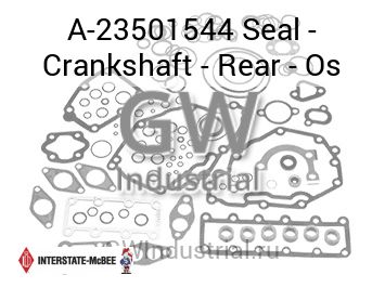 Seal - Crankshaft - Rear - Os — A-23501544