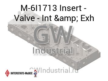 Insert - Valve - Int & Exh — M-6I1713