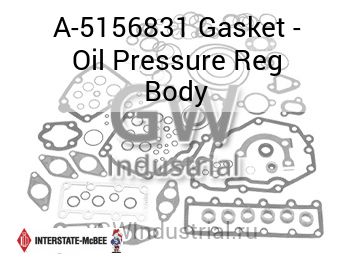 Gasket - Oil Pressure Reg Body — A-5156831