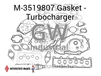 Gasket - Turbocharger — M-3519807