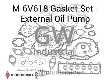 Gasket Set - External Oil Pump — M-6V618