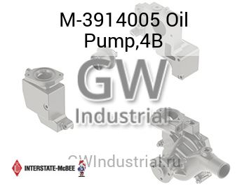 Oil Pump,4B — M-3914005