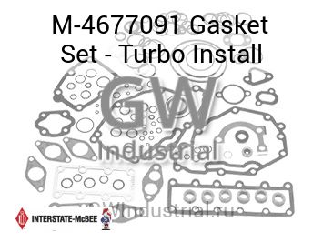 Gasket Set - Turbo Install — M-4677091